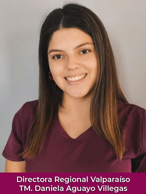Directora Regional Valparaíso TM. Daniela Aguayo Villegas