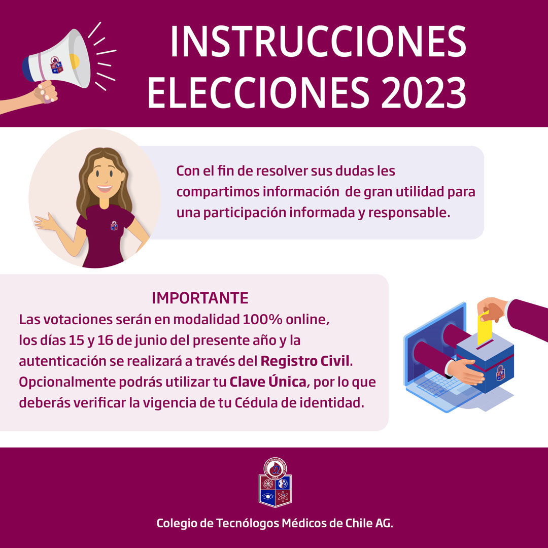 2023 INSTRUCCIONES elecciones