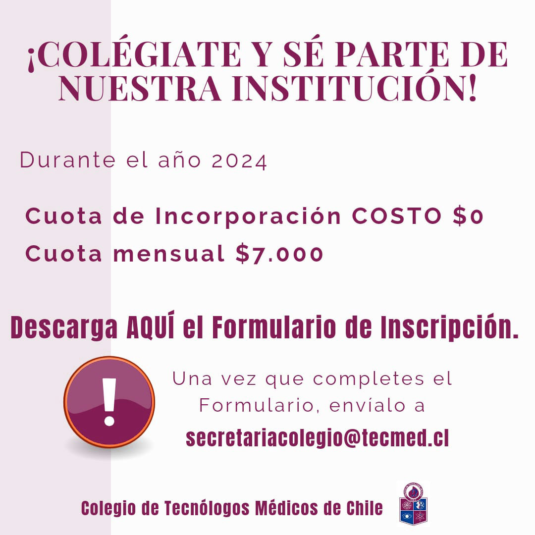 ¡COLÉGIATE Y SÉ PARTE DE NUESTRA INSTITUCIÓN!